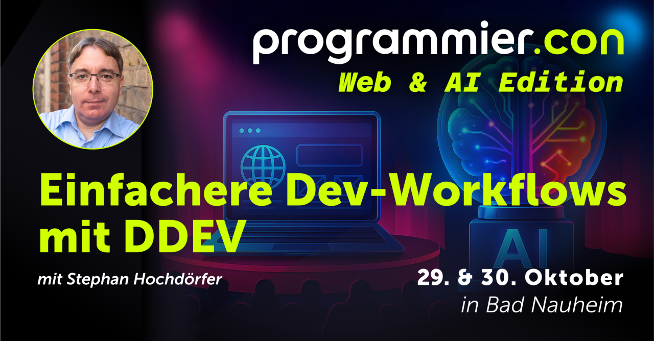 programmier.con DDEV Stephan Hochdörfer